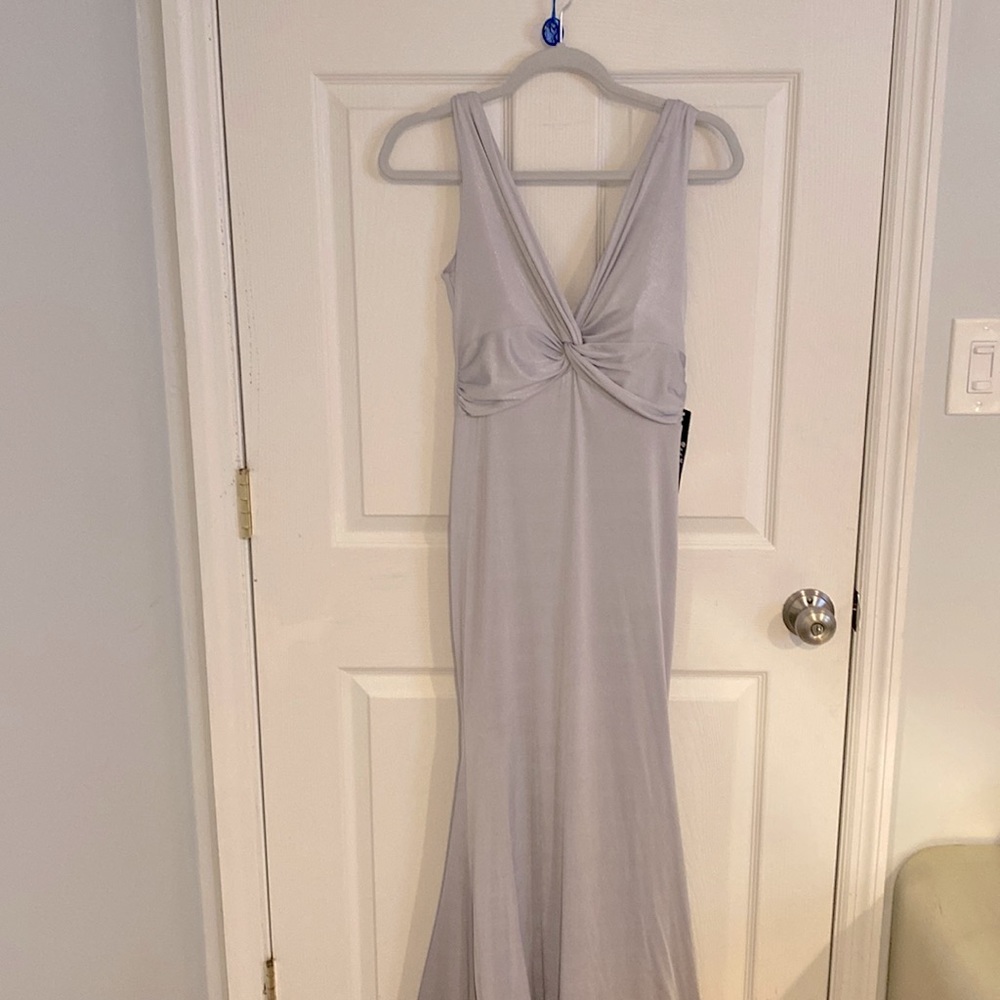 Gorgeous silver Gown